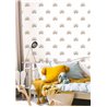 Cristiana Masi|Pastel Brown Rainbow Children's Wallpaper|Children's