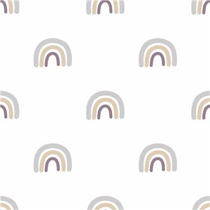 Cristiana Masi|Papier Peint pour enfants avec petites étoiles en rose et taupe|Enfants
