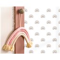 Cristiana Masi|Papier peint enfant arc-en-ciel Lila grisé|Enfants
