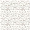 Cristiana Masi|Nordic animal children's wallpaper in beige|Children's