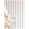 Cristiana Masi|Wallpaper for children with wide stripes in light taupe|Children's