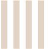 Cristiana Masi|Tapete für Kinder mit breiten Streifen in geröstetem Beige|Kindertapete