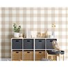 Cristiana Masi|Wallpaper for children with large squares in sky blue|Children's