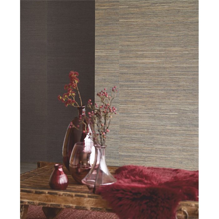 Eijffinger|Revêtements Muraux rustiques tissu chanvre moderne marron gris|Revêtements Muraux