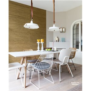 Casamance|Revêtements Muraux jacquard gris taupe luxe tissé en Belgique|Revêtements Muraux 2