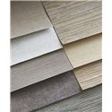 Eijffinger|Revêtements Muraux rustiques artisanaux effet toile de jute grise|Revêtements Muraux