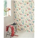 Pip Studio|Cheerful white floral wallpaper with multicolor flowers|Wallpaper