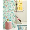 Pip Studio|Papier peint floral romantique bleu ciel et multicolore|Romantique