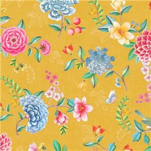 Rasch|Wallpaper printed brown leaves|Wallpaper