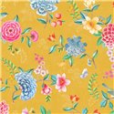 Pip Studio|Sehr romantische gelbe Blumentapete|Tapeten