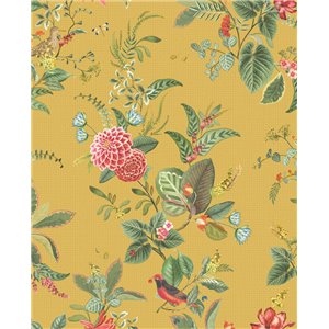 As Creation|Wallpaper floral with red roses and tulips|Vintage Flowers 2