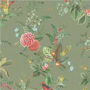 Papeldecor|Tapete Safari-Kindertapete mit Tieren|Tapeten
