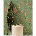 Pip Studio|Fröhliche Blumentapete mit Vögelchen|Tapeten