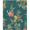 Papel pintado floral azul y multicolor, flores romántico - Pip Studio Pip Studio 5 300116