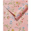 Pip Studio|Papier peint romantique rose avec fleurs multicolores|Romantique
