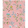 Pip Studio|Papier peint romantique rose avec fleurs multicolores|Romantique