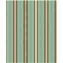 Pip Studio|Papel pintado rayas verdes con aire romántico|Rayas
