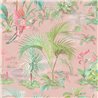 Pip Studio|Romantic wallpaper with pink flowers and exotic birds|Romantic