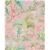 Pip Studio|Romantic wallpaper with pink flowers and exotic birds|Romantic