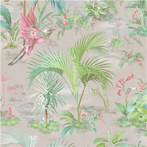 Papeldecor|Wallpaper white stucco with shiny details|Wallpaper