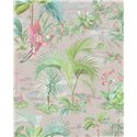 Pip Studio|Papel pintado plantas exóticas y aves tropicales|Papel Pintado