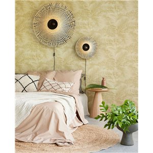 Papeldecor|Wallpaper floral multicolour very cheerful with large embossed flowers|Wallpaper 2