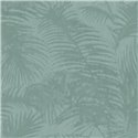 Eijffinger|Tropical wallpaper with turquoise green palm leaves|Wallpaper