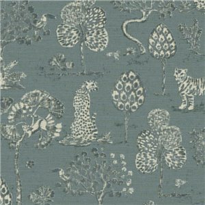 Papeldecor|Wallpaper cheerful pink and green flowers|Wallpaper