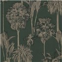 Eijffinger|Papel pintado oasis palmeras verdes|Tropical