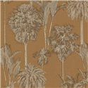Eijffinger|Papier peint grande échelle palmiers jaune ocre|Papier Peint