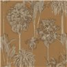 Eijffinger|Papier peint grande échelle palmiers jaune ocre|Papier Peint