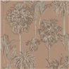 Eijffinger|Papier peint palmeraie tropicale tons marron|Tropical
