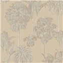 Eijffinger|Papier peint palmiers effet textile beige sable|Papier Peint