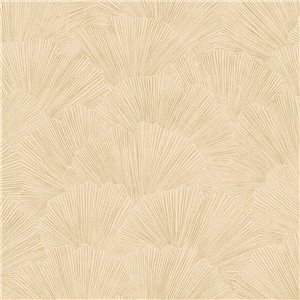 Eijffinger|Japanese wallpaper with ginkgo leaves in brown|Wallpaper