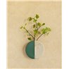 Eijffinger|Minimalistische Tapete mit Ginkgoblättern in Beige|Tapeten