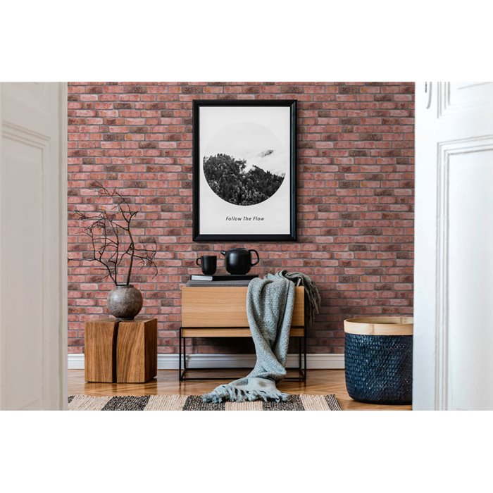 As Creation|Wallpaper red urban brick|Brick Imitation
