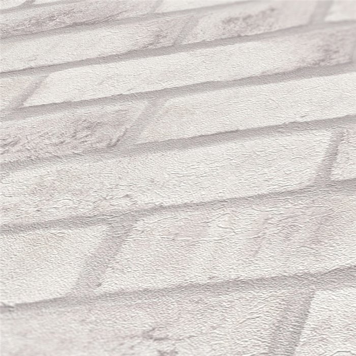 As Creation|Wallpaper white brick|Brick Imitation