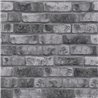 As Creation|Papel pintado ladrillo gris y negro|Imitacion Ladrillo