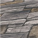 As Creation|Wallpaper wall with natural stone slats|Stone Imitation