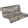 As Creation|Wallpaper wall with natural stone slats|Stone Imitation