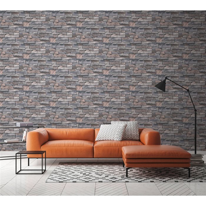 As Creation|Wallpaper imitation stone wall|Stone Imitation