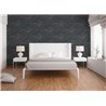 As Creation|Wallpaper natural stone wall in black slats|Stone Imitation