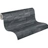 As Creation|Wallpaper natural stone wall in black slats|Stone Imitation