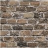 As Creation|Wallpaper rustic brown brick|Brick Imitation