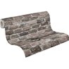 As Creation|Wallpaper rustic gray brick|Brick Imitation