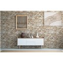 As Creation|Papier Peint brique marron en pierre|Imitation Brique