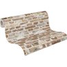 As Creation|Wallpaper brown stone brick|Brick Imitation
