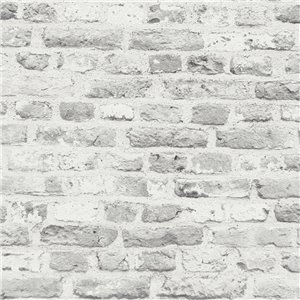 As Creation|Papier Peint brique blanche|Imitation Brique