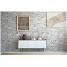 As Creation|Wallpaper light gray industrial brick|Brick Imitation