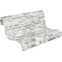 As Creation|Wallpaper light gray industrial brick|Brick Imitation